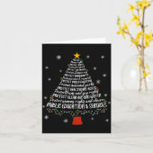 Christmas Tree Protect Human Rights Protect Libert Kaart (Gele Bloem)