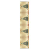 Christmas Tree Ribbons Holiday Table Runner Medium Tafelloper (Voorkant)