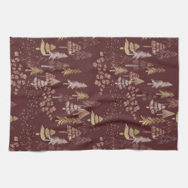 Christmas Tree Scatter Tea Towel Theedoek