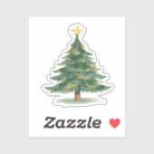 Christmas Tree Sticker (Feuille)