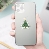 Christmas Tree Sticker (Téléphone)
