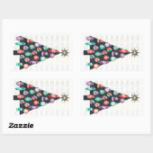 Christmas Tree Stickers (Feuille)