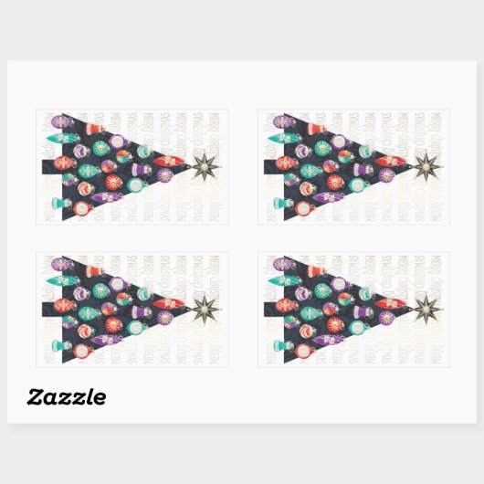 Christmas Tree Stickers (Feuille)