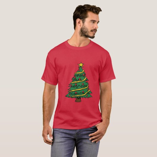 Christmas Tree T-Shirts (Voorkant volledig)