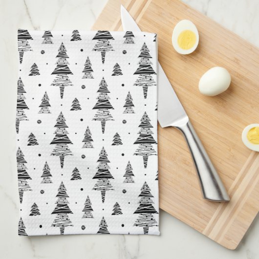 Christmas tree theedoek (Quarter Fold)