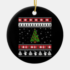 Christmas Tree Ugly Christmas Keramisch Ornament