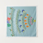 Christmas tree wandkleed (Voorkant (horizontaal))