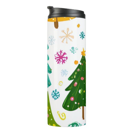 Christmas Tree Water Bottle – Stay Hydrated Thermosbeker (Geroteerd rechts)