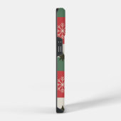 Christmas trees and white snow iPhone hoesje (Rechterkant)