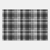 Christmas Trees Black Plaid Inpakpapier Vel (Voorkant 2)