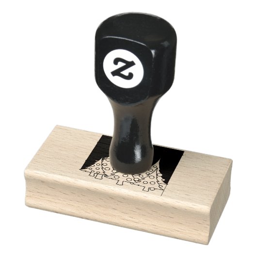 Christmas Trees Foil Rubberstempel (Stempel)