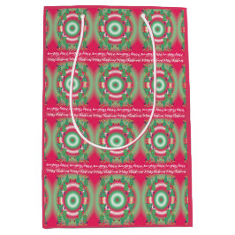 Christmas Trees Gift Bag Medium Cadeauzakje