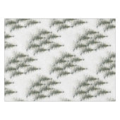 Christmas trees in the Woods Tafelkleed (Voorkant (Horizontaal))