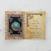 Christmas Trimmings Victoriaans Feestdagen Kaart (Binnen)