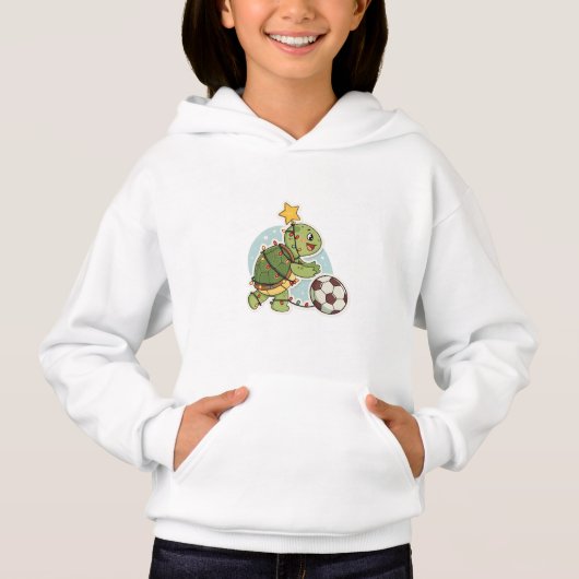 Christmas Turtle with Soccer Ball (Devant)