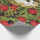 Christmas Unicorn Cadeaupapier (Hoek)