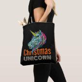Christmas Unicorn Draagtas (Dichtbij)