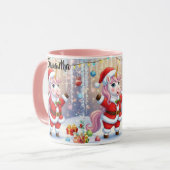 Christmas Unicorn Mug (Devant gauche)