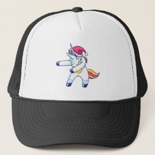 Christmas Unicorn Trucker Pet