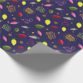 Christmas Vacation | Holiday Pattern Cadeaupapier (Hoek)