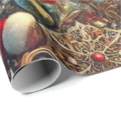 Christmas Vibes Design Style 2 Cadeaupapier (Rol Hoek)