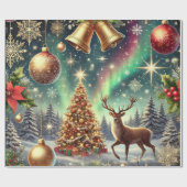 Christmas Vibes Design Style 3 Cadeaupapier (Vlak)