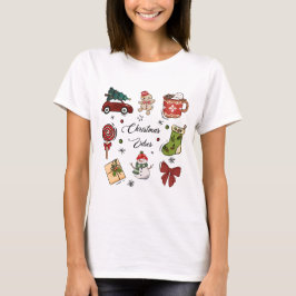 Christmas Vibes Holiday Sticker Pack T-shirt