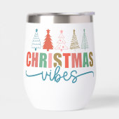 Christmas Vibes - Kleurrijke Vakantiebomen Ontwerp (Links)