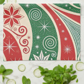 Christmas Vibes Theedoek (Gevouwen)