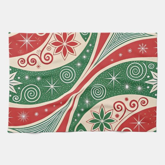 Christmas Vibes Theedoek (Horizontaal)
