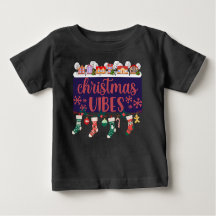 Christmas Vibes Tshirt voor kinderen