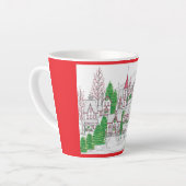 Christmas Village Small Latte Mug Latte Mok (Linkerhoek)