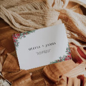 Christmas Wedding Envelope Adres Sjabloon