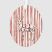Christmas White Peppermint Deer (devant)