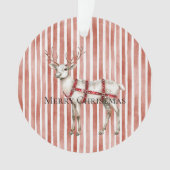 Christmas White Peppermint Deer (devant)