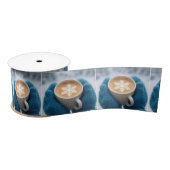 Christmas Winter Coffee With Mittens and Snowflake Lint (Spoel)