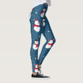 CHRISTMAS WINTER SNOWMAN  MONOGRAM LEGGINGS (Rechts)