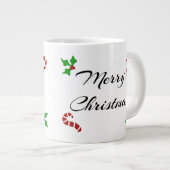 Christmas Wishes Jumbo Mug Extra Grote Beker (Voorkant rechts)