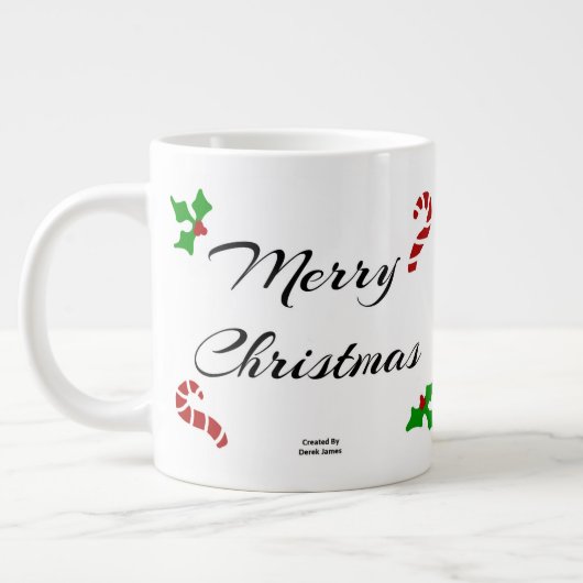 Christmas Wishes Jumbo Mug Extra Grote Beker (Links)