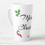 Christmas Wishes Large Latte Mug Latte Mok (Linkerhoek)