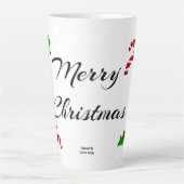 Christmas Wishes Large Latte Mug Latte Mok (Voorkant)