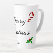 Christmas Wishes Large Latte Mug Mok (Rechterhoek)