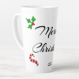 Christmas Wishes Large Latte Mug Mok