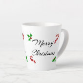 Christmas Wishes Small Latte Mug Latte Mok (Rechterhoek)