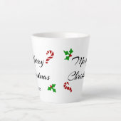 Christmas Wishes Small Latte Mug Mok (Voorkant)