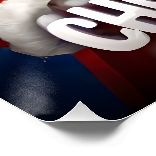 Christmas with Border Collie Perfect Poster (Hoek)