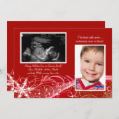 Christmas Wonder Carte photo de vacances (Devant / Derrière)