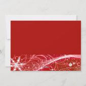 Christmas Wonder Carte photo de vacances (Dos)