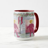 CHRISTMAS WONDER FIREPLACE MOK (Voorkant rechts)