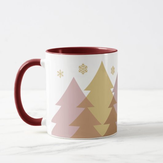 Christmas Woodlands Coffee Mug (Gauche)